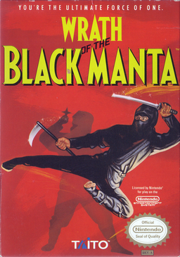 Wrath of the Black Manta (Europe) box art